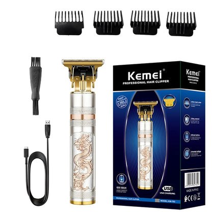 Original Kemei Powerful Metal Housing Professional Hair Trimmer For Men