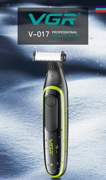 VGR Hair Trimmer Rechargeable Razor Waterproof Shaver V-017