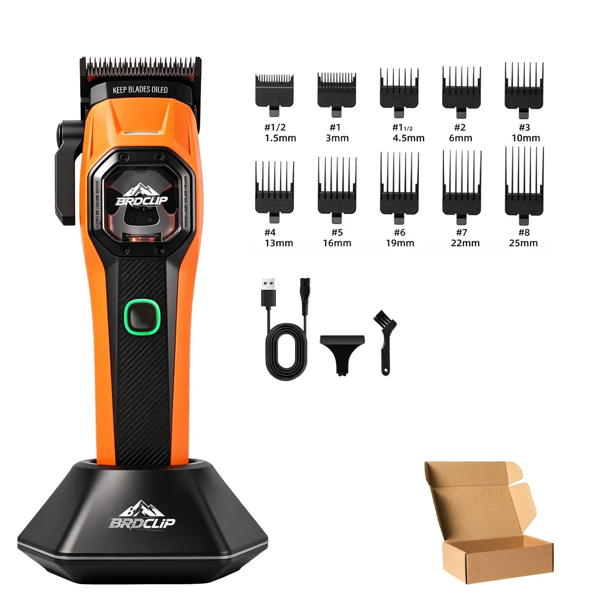 New Professional BRDCLIP Salon Barber Kit Hair Clipper