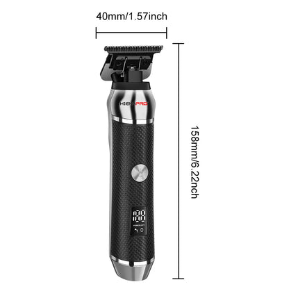 HIENA Hair Clipper For Men Professional Cordless Electric Beard Trimmer