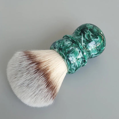 30mm Jade T4 synthetic hair shaving brush for man