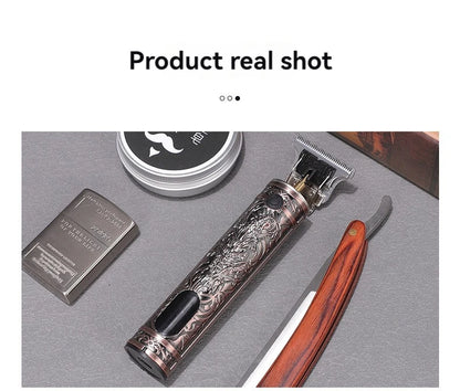 Electric Shaver for Men Digital Display Stainless Steel Cutter Head