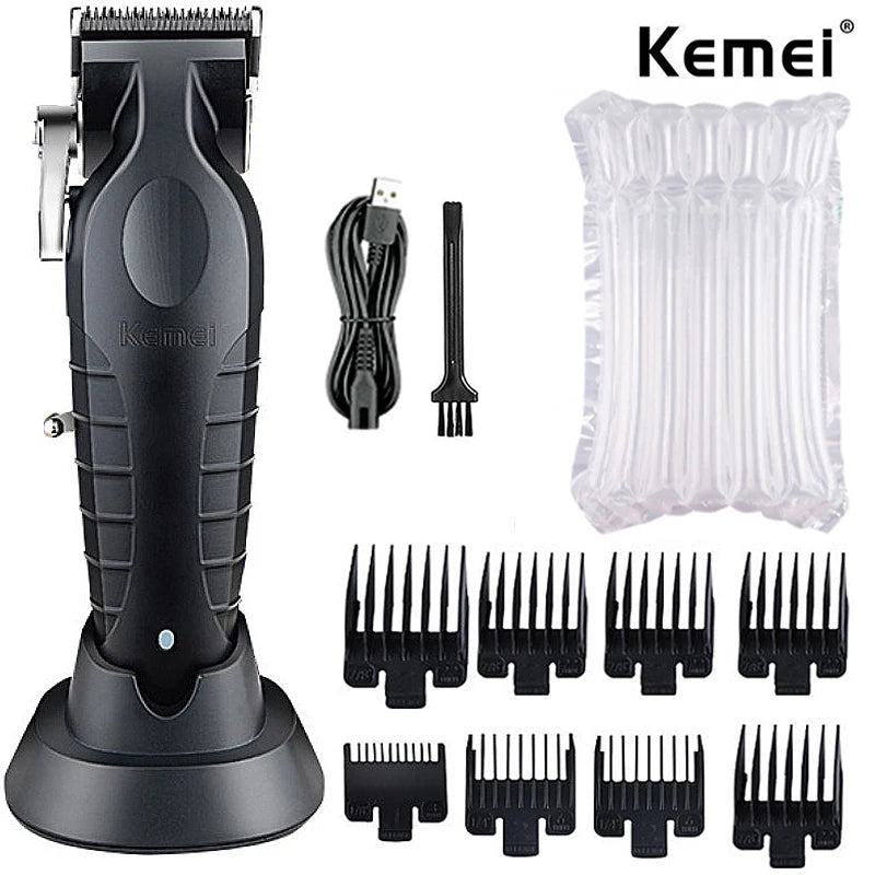 Kemei Professional Hair Clipper For Men Adjustable Hair Trimmer