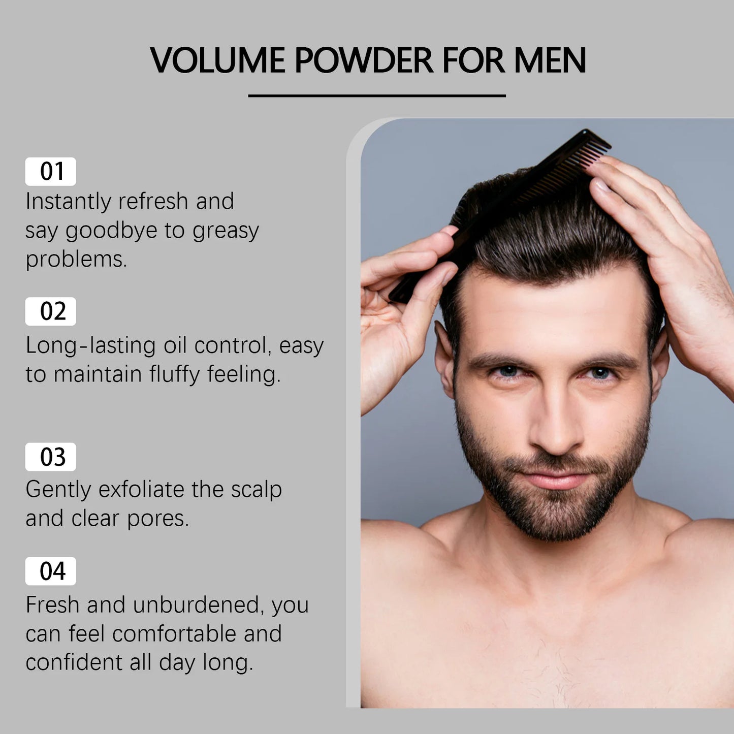 Hair Styling Texture Powder Long-Lasting Oil Control