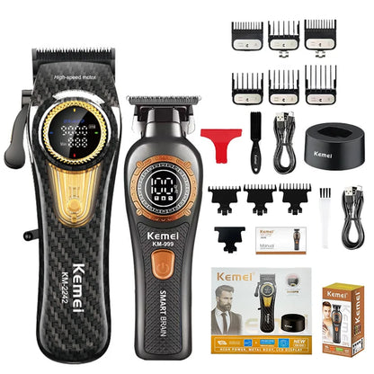 Kemei KM-2242 Hair Clipper Trimmers KM-999 Clippers Kit