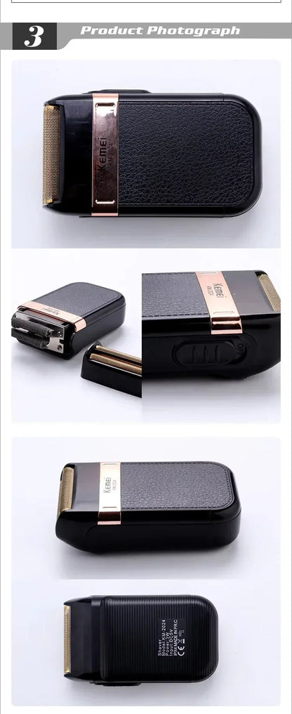 Kemei KM-2628 KM-678 KM-2024 USB Rechargeable Hair Clipper