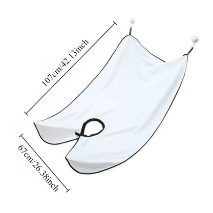 Men's shaving edge wrapped apron Add cloth bag