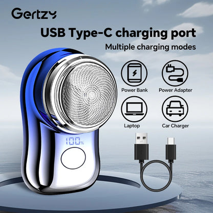 Rechargeable Mini Electric Shaver Portable Carry Shaver