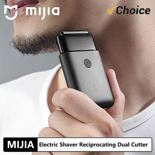 NEW MIJIA Electric Shaver Reciprocating Dual Cutter Blade