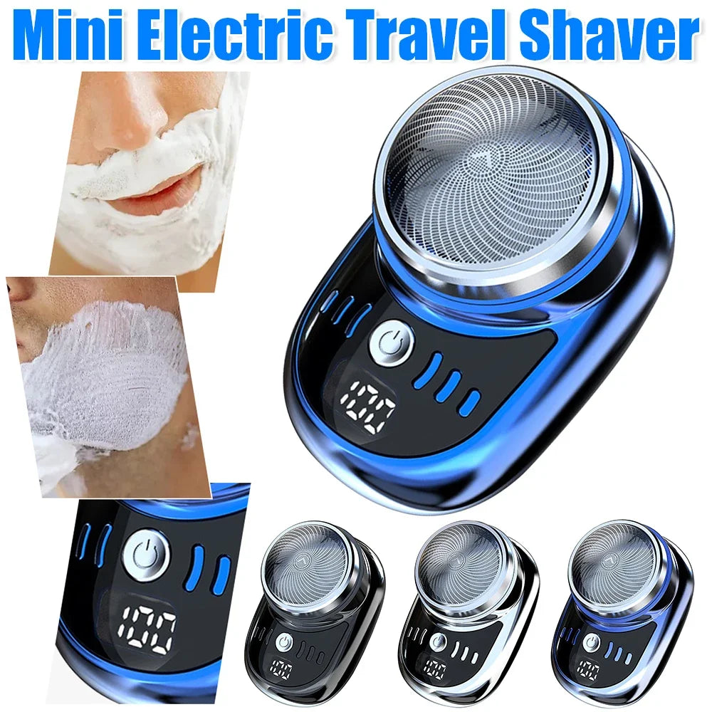 Mini Electric Travel Shaver For Men Pocket Size Beard Razor