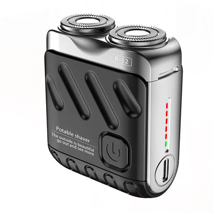 Rotary Double Ring Electric Shaver Razor Shaver