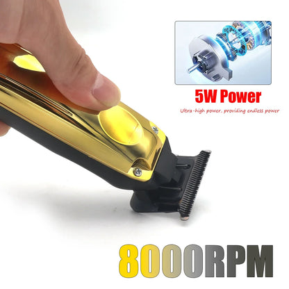 Hair Trimmer for Men Professional DLC Blade T-Blade Zero Gapped