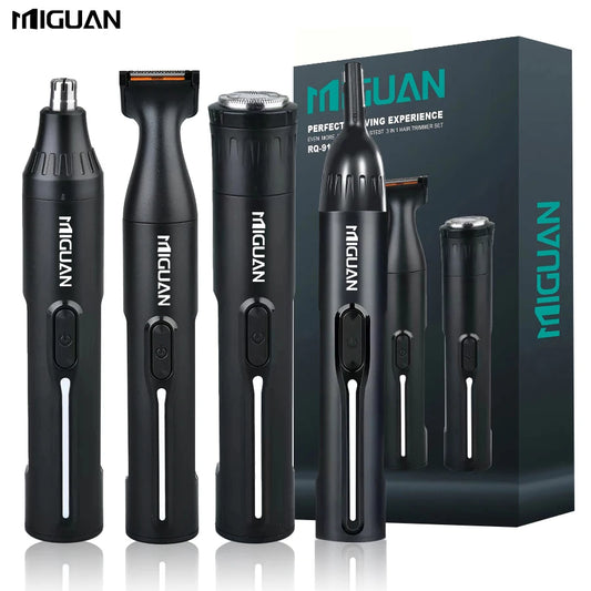 4-in-1 Professional Grooming Kit Nose & Ear Hair Trimmer