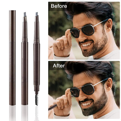 Men Beard Filling Pen Pencil Filler Pencil Brush Moustache Coloring Coverage