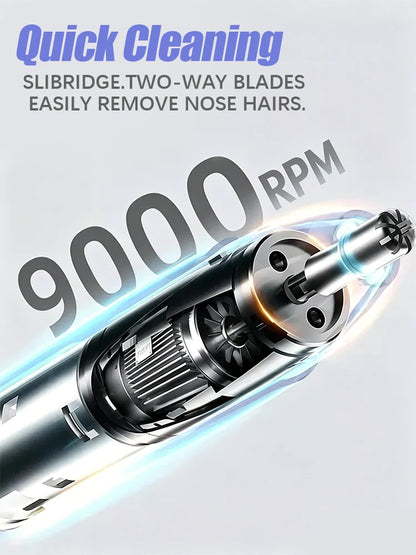 Newly Upgraded 2.0 Nose Hair Trimmer Electric Rechargeable