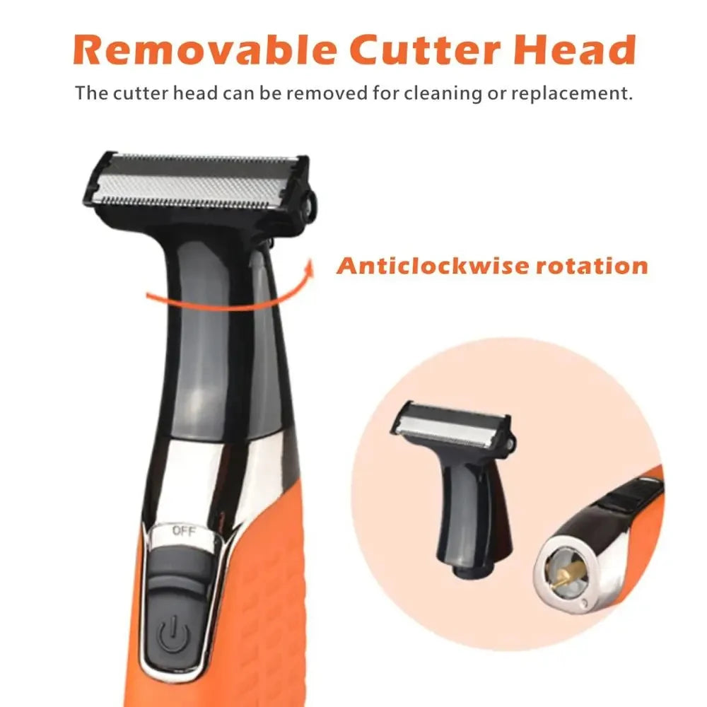Kemei KM-1910 Waterproof Electric Shaver Eyebrow Trimmer