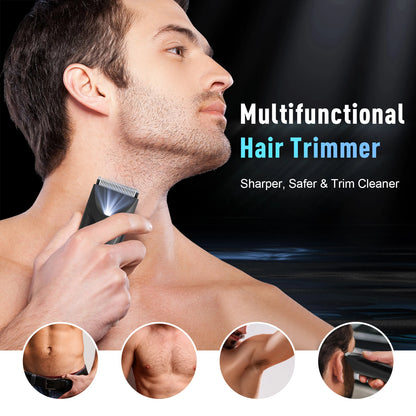 6006 Electric Body Hair Trimmer Hair Clipper for Men