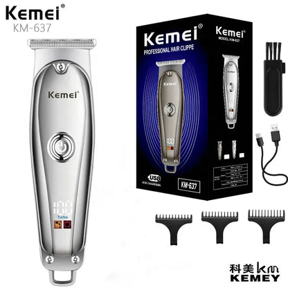 Kemei-637 Hair Trimmer For Men Beard Trimer