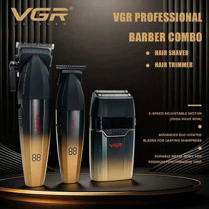 VGR Trimmer Professional Electric Shaver Cordless Clipper