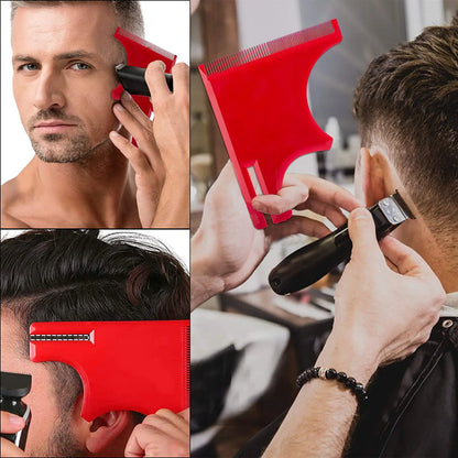 Beard Hair Cutting Grooming Kit - Hairline Shaping Tool