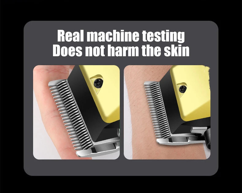 USB Rechargeable Hair Clippers for Men, Three-piece Set