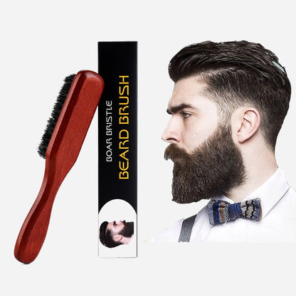 Wild Boar Bristles Material Beech Beard Brush Shaving
