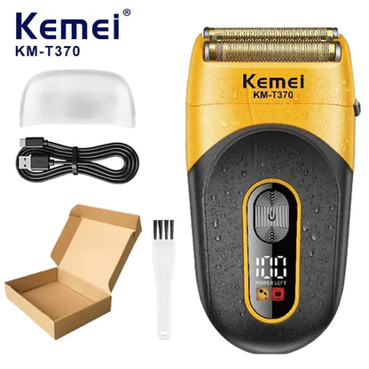 Kemei  Shaving Machine Men Beard Trimmer Foil Shaver KM-T370