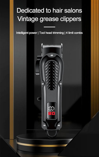 Professional Hair Clipper Cosinion - Rechargeable Hair Trimmer 160min Runtime