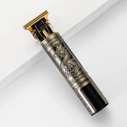 Hair Clipper USB Charging Hair Cutting Machine Electric Vintage Trimmer