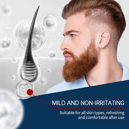 Sandalwood Oil Beard Shampoo Nourish Beard Improve Rough Texture