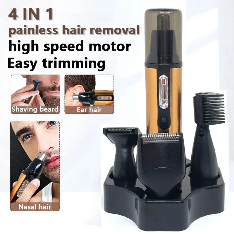 Kemei All In One Rechargeable Nose Trimmer Grooming
