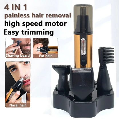 Kemei All In One Rechargeable Nose Trimmer Grooming