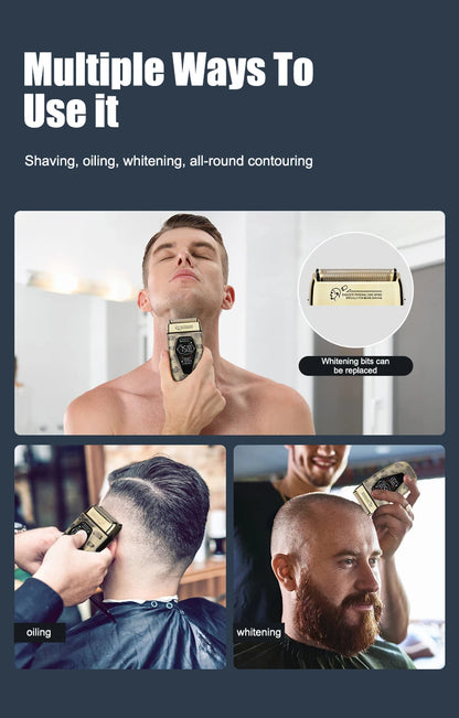 Unicorn Cordless Barber Hair Trimmer Electric Shaver for Men