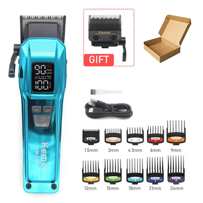 9000RPM Brushless Motor 4600mAh KM2796 Hair Clipper