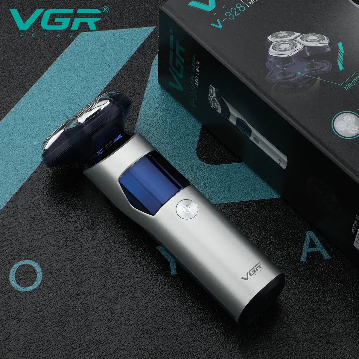 VGR Shaver Electric Razor Waterproof USB Beard Trimmer V-328