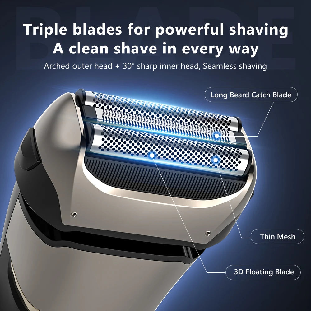 Original Razor Electric Shaver Professional with Beard Trimmer