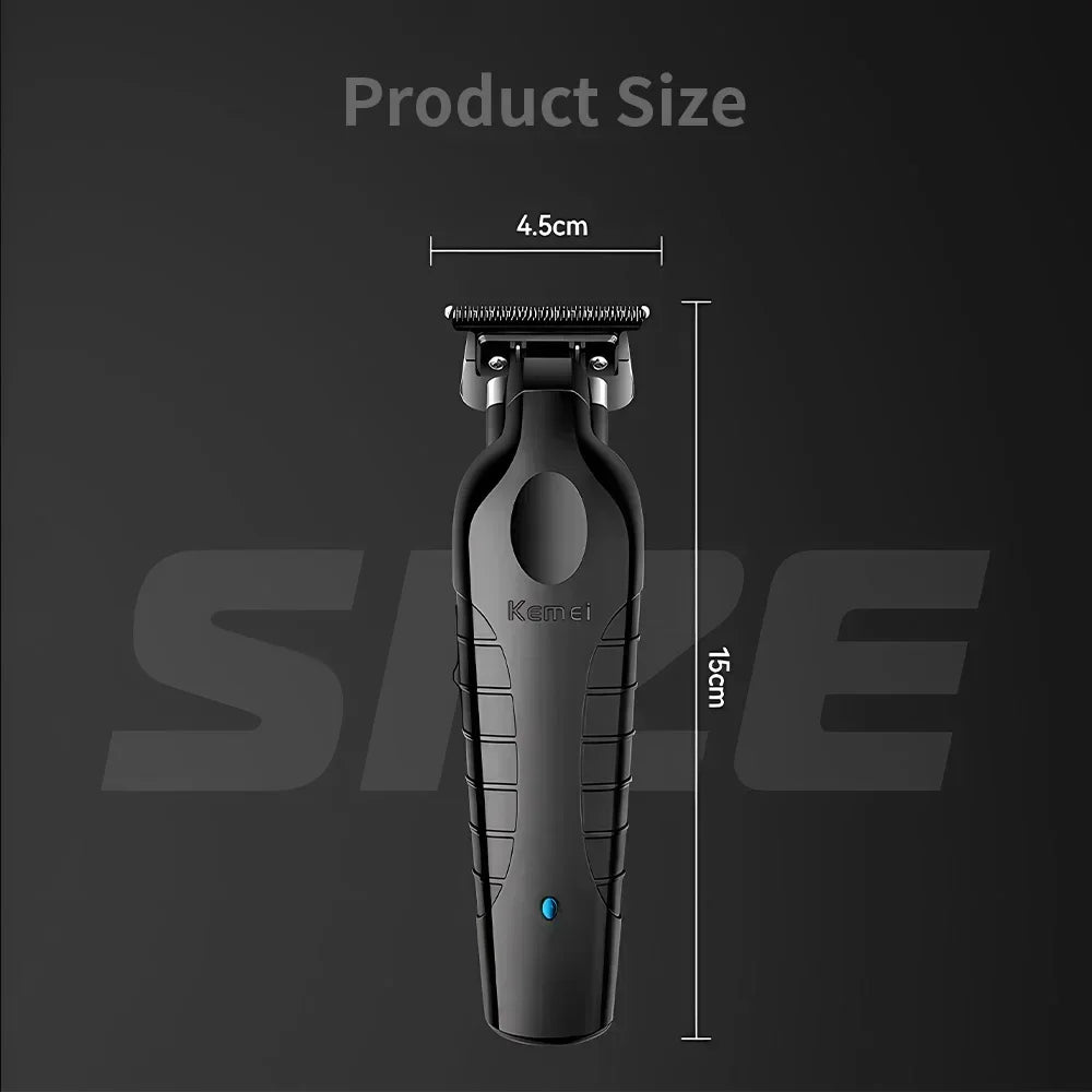 Hair Trimmer 0mm Zero Gapped Carving Clipper Detailer Machine