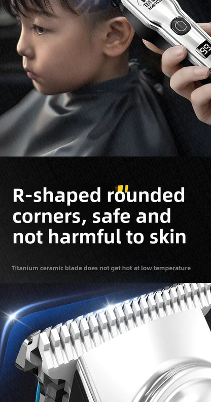Hair Clipper Rechargeable Cordless Trimmer for Men Grooming