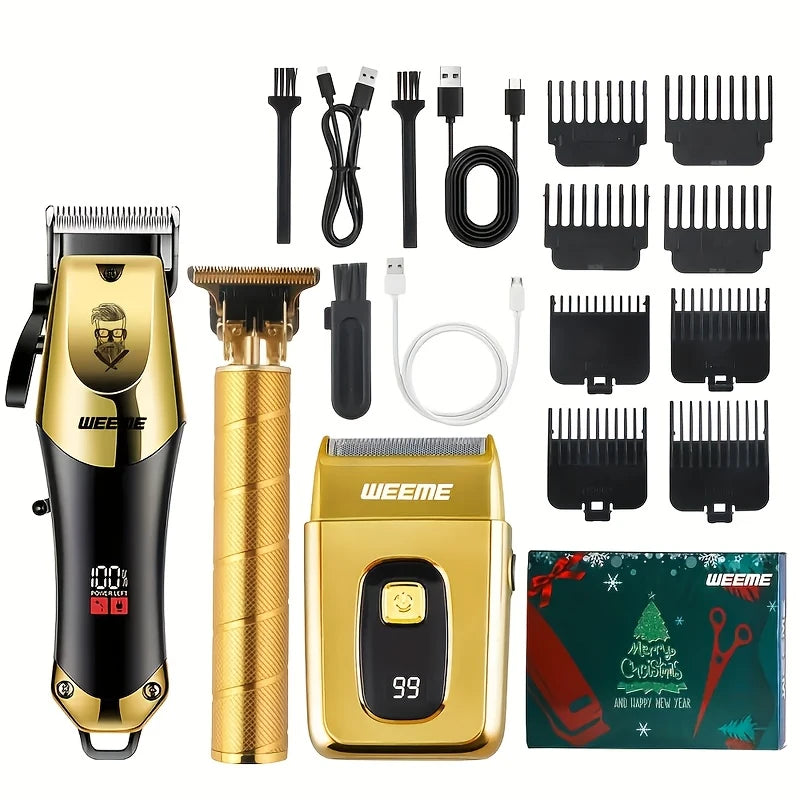 USB rechargeable Barber T-type blade trimmer and reciprocator