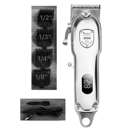 RESUXI JM-101 Professional Cordless Hair Clipper All Metal