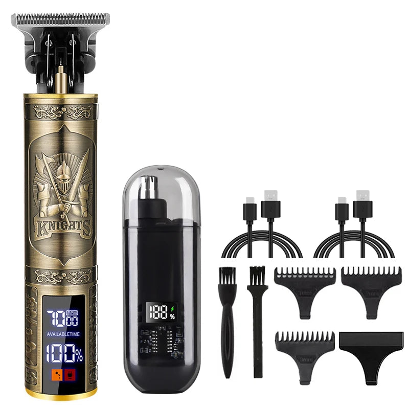 New Nose Hair Trimmer And T9 Hair Clipper Set For