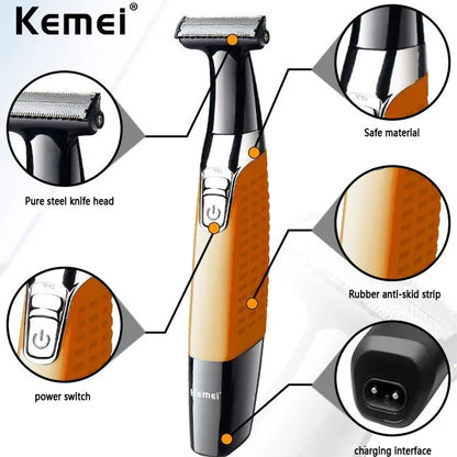 Kemei Professional Electric Shaver for Men