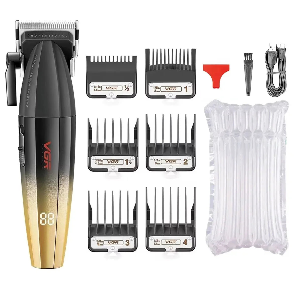 VGR Professional Hair Trimmer Barber Electric Hair Clipper V-640