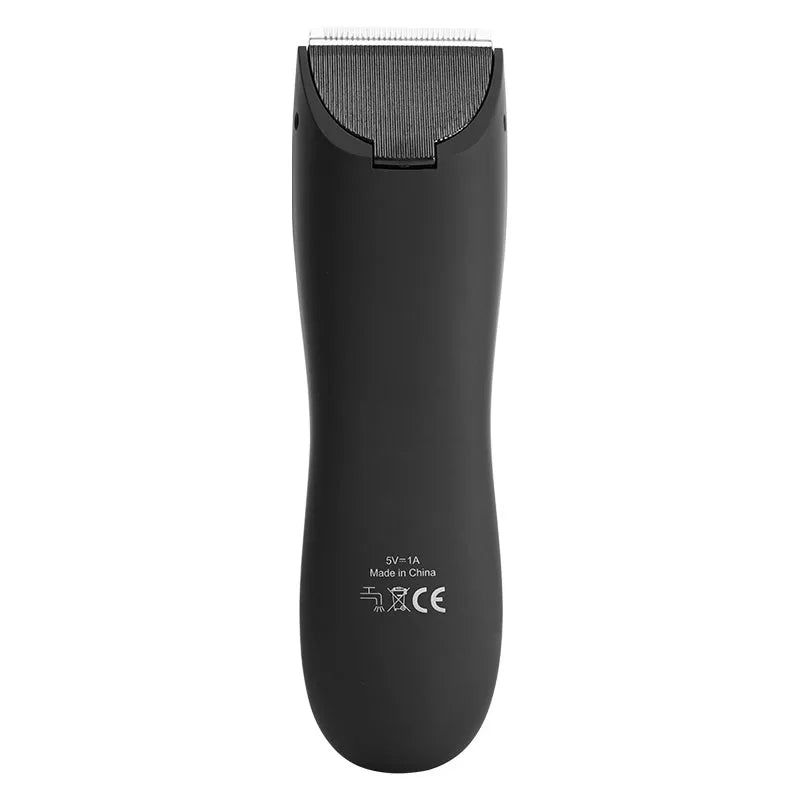 Men's Electric Groin Hair Trimmer Pubic Hair Removal Intimate Areas