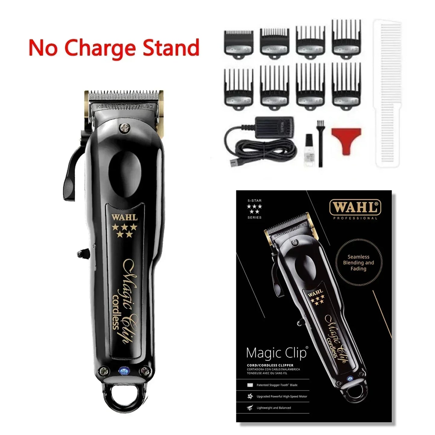 Wahl Professional Hair Clipper Foil Shaver 5 Star Magic Clip