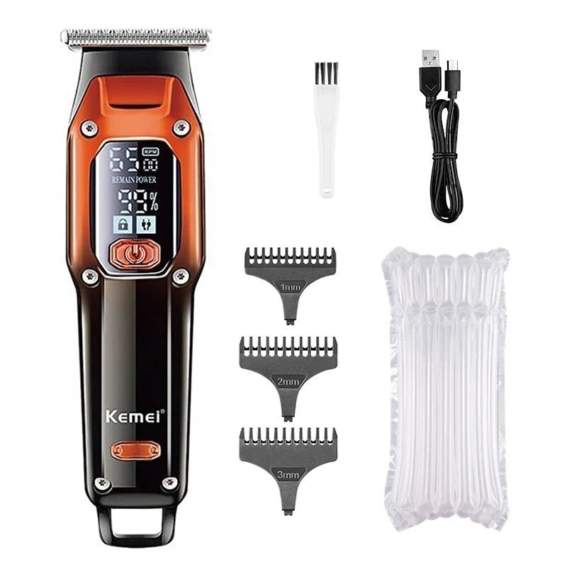 Kemei Hair Trimmer Hair Clipper Professional Barber Trimmer KM-658