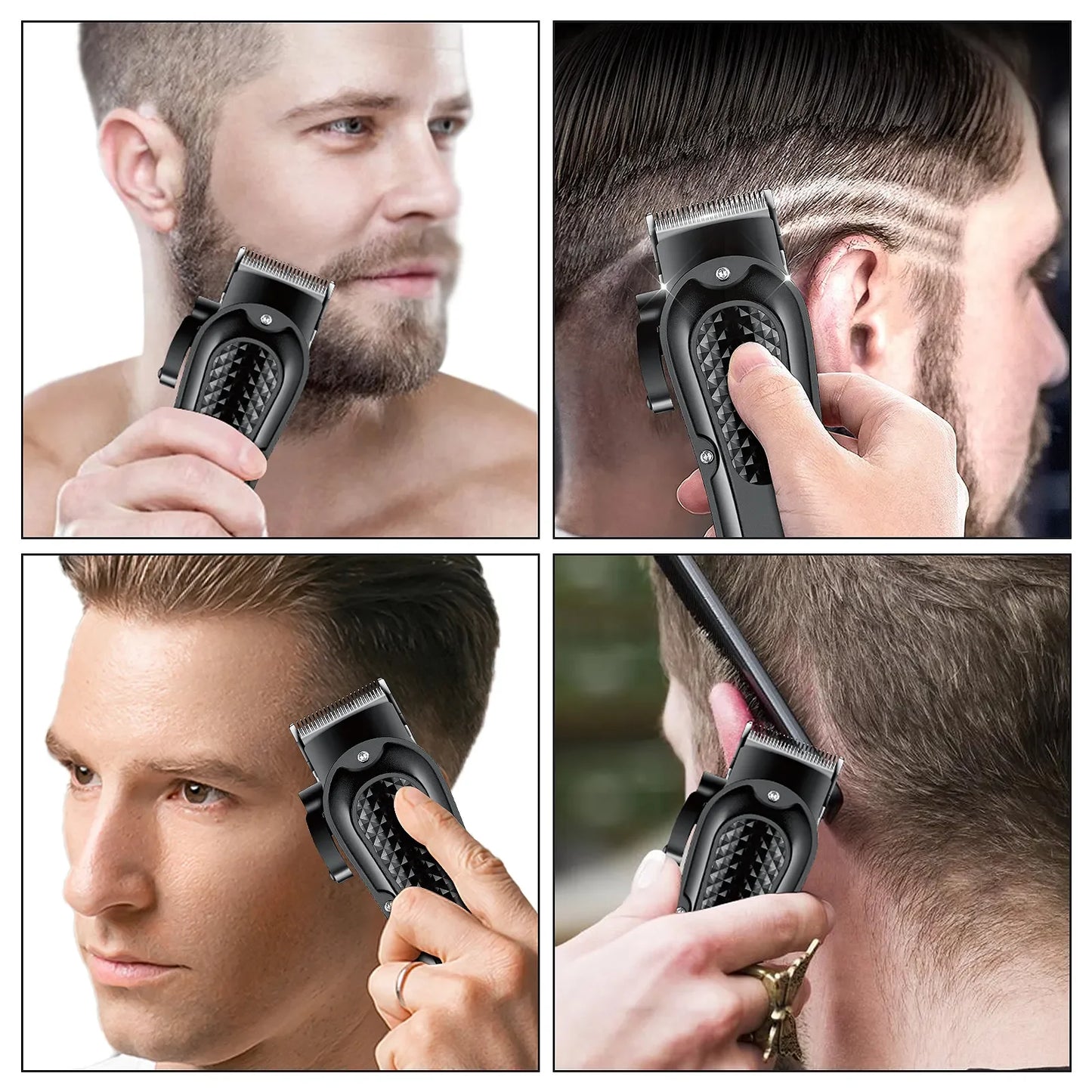 Hiena HYN-212 Electric Hair Clipper UBS Rechargeable Cordless Trimmer