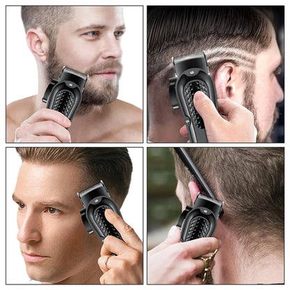 Hiena HYN-212 Electric Hair Clipper UBS Rechargeable Cordless Trimmer