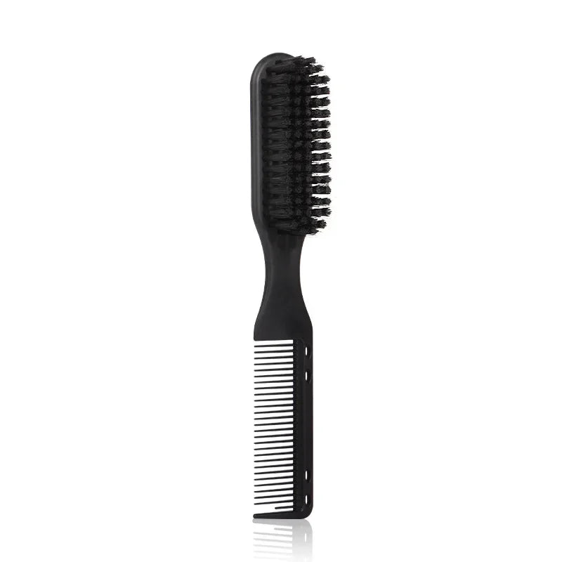 Double-sided Comb Printed Pattern Beard Moustache Comb