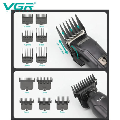VGR V-694 3-in-1 Hair Trimming Set Professional High end Hair Clipper